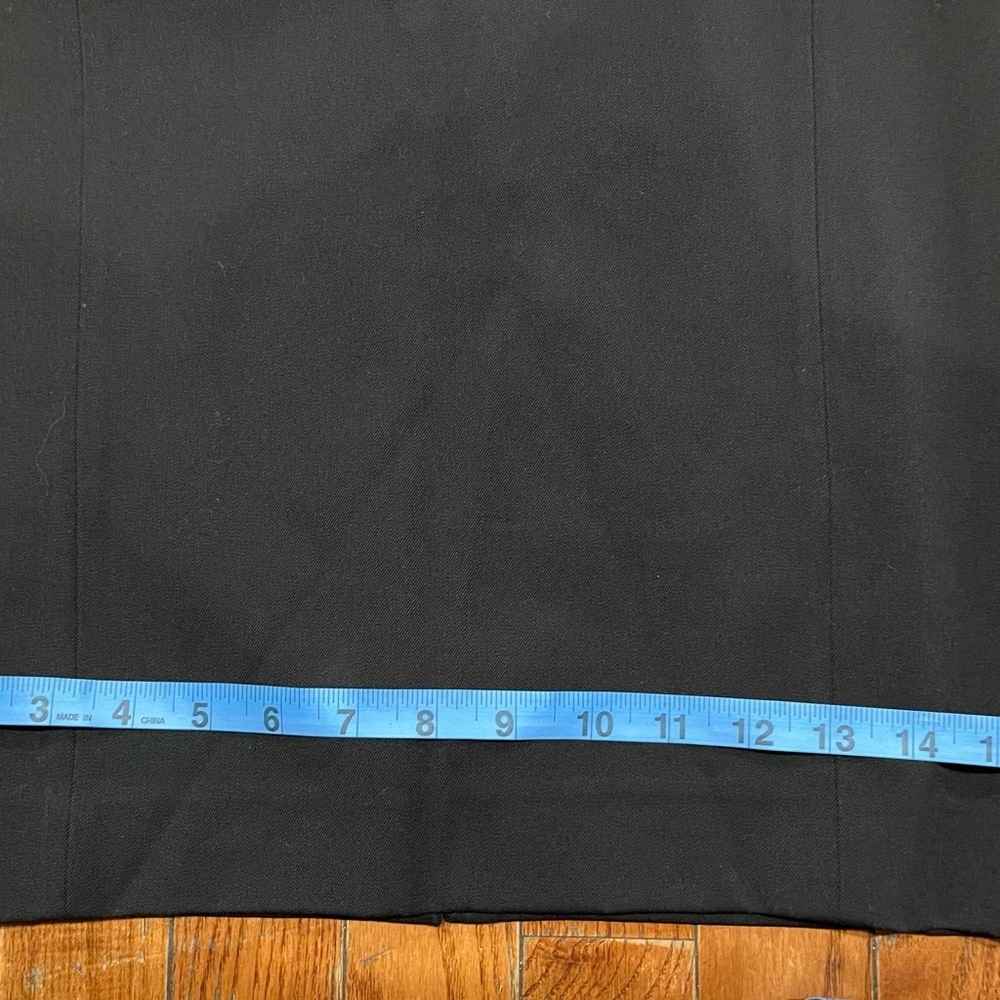 Express Classic Black Midi Skirt - Picture 2 of 8